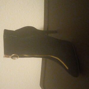 Anne Michelle Black Booties